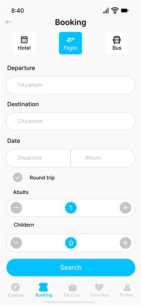 Travel App Ui Design On Behance