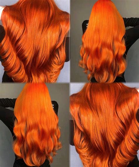 Fire And Brimstone Sizzling Hot Orange Red Hair Colors By Top Left
