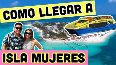 Isla Mujeres Como Llegar Taxi Ferry Costos Youtube