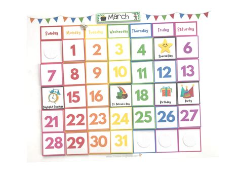 Fully Assembled Childrens Hands On Perpetual Calendar Etsy In 2021