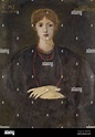 Portrait of Georgiana Burne-Jones (1840-1920), 1863 Stock Photo - Alamy