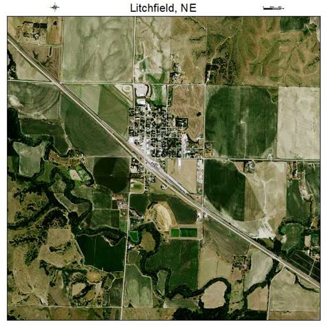 Aerial Photography Map Of Litchfield Ne Nebraska