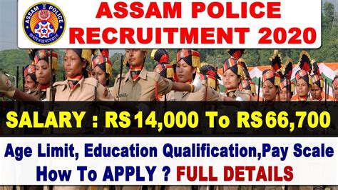 Slprb Assam Recruitment Assam Police Vacancy Apply Online