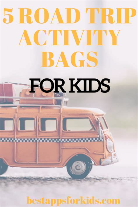 5 Road Trip Activity Bag Ideas For Kids Diy Fun For Kids