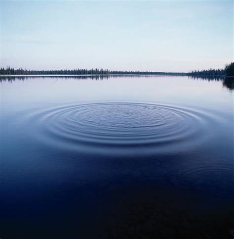 Ripples On Lake By Ghislain And Marie David De Lossy