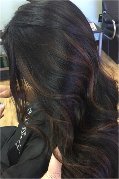 This What Color Highlights Go Good With Black Hair For Hair Ideas The