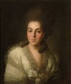 Gräfin Anna Alexandrowna Golizyna 1739-1816, geborene Baronin ...