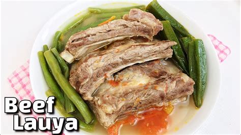 How To Cook Beef Lauya Buto Buto Easy Ilocano Recipe Youtube