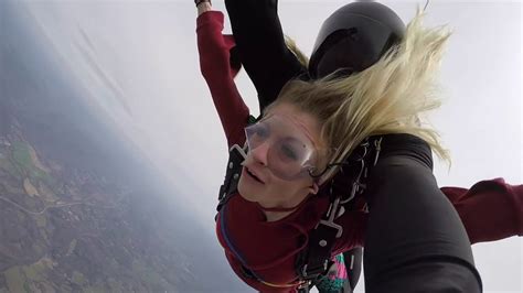 Tandem Skydive Rachel From Hendersonville Tn Amg Youtube