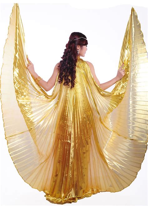 Exotic Belly Dance Isis Wings Women S Belly Dance Opening Angel Isis Wings Costume Chinese Folk