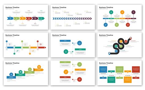 Timeline Infographic Presentation Powerpoint Template 72072