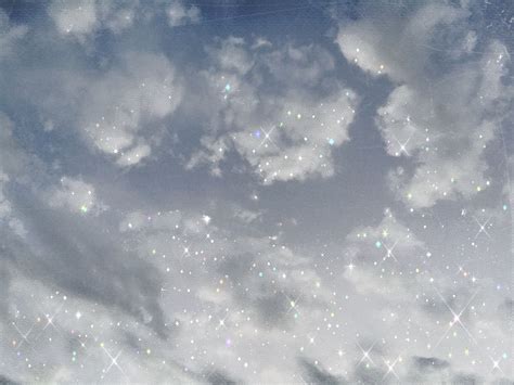 Glittery Clouds Aesthetic Iphone Wallpaper Sky Aesthetic Aesthetic