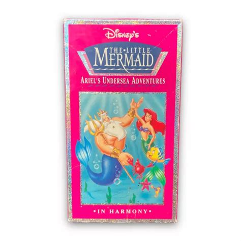 The Little Mermaid Ariels Undersea Adventures In Harmony Vhs Disney