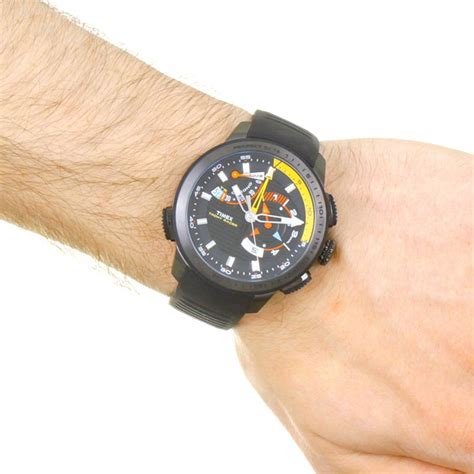 Timex Chronograph Intelligent Quartz Mens Watch TW2P44300 Black WatchShop Com