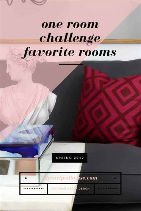 Favorite One Room Challenge Rooms Spring 2017 The Striped House