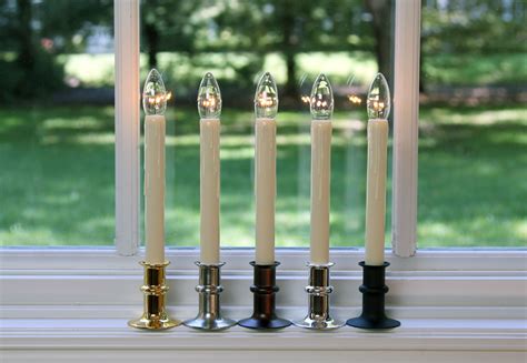 They operate by batteries either on a sensor, steady on, or a timer. Ultra Bright Adjustable LED Cordless Window Candle Dual ...