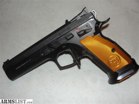 Cz 75 tac sport 2tone 9mm. ARMSLIST - For Sale: CZ 75 Tactical Sport Orange - 9mm