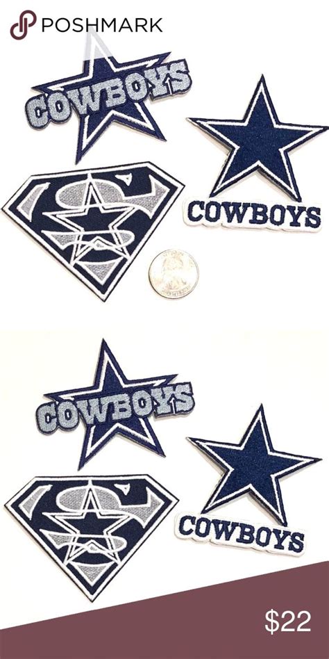 The dallas cowboys are one of america's favorite football teams for a reason. Cowboys patch NFL Dallas Football iron on DIY Boutique ...