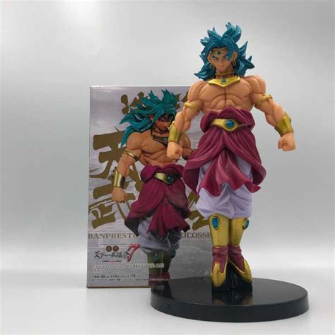 set contents main body, three optional expression parts, four pairs of optional hands. Free Shipping 8inch 20cm Dragon Ball Z Broli Broly Anime Action Figure PVC New Collection ...