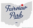 Map of Fairview Park, OH, Ohio