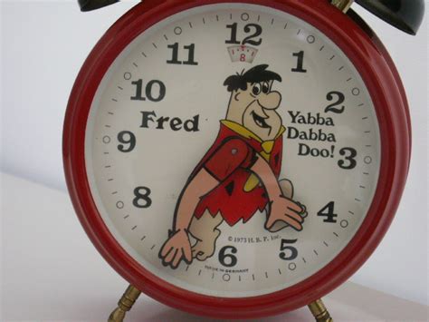 Fred Flintstone Alarm Clock And Wrist Watch Collectors Weekly
