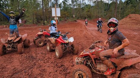 Kids All Get 4 Wheelers To Play In Mud 4 Wheelers Are For Mud Youtube