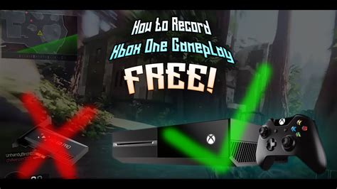 How To Record Xbox One Gameplay For Free Youtube