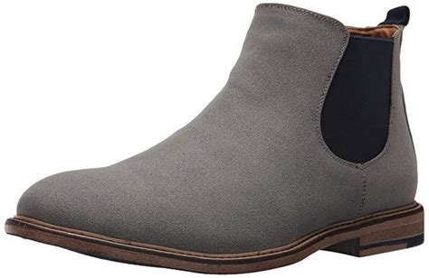 Chelsea boots for men never go out of style. Madden Men's M-Graye Chelsea Boot, Light Grey Suede, 11.5 ...