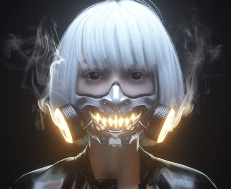 Cyberpunk Maskrespirator By Travis Davids Cyberpunk