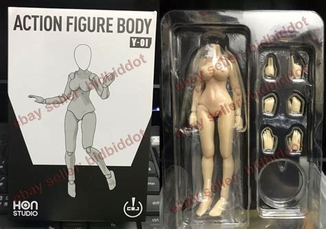 Hon Studio Naked Female Body Action Figure Figma Hentai Goblin