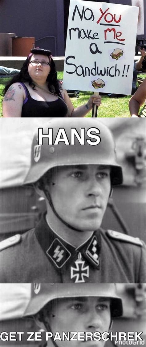 Последние твиты от ‍han, get ze flammenwerfer (@hansburnthem). I made a hans meme - 9GAG