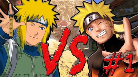 Naruto Generations Minato Vs Naruto Round 1 Youtube