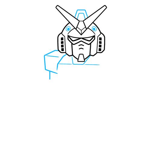 How To Draw A Chibi Sd Gundam Really Easy Drawing Tutorial
