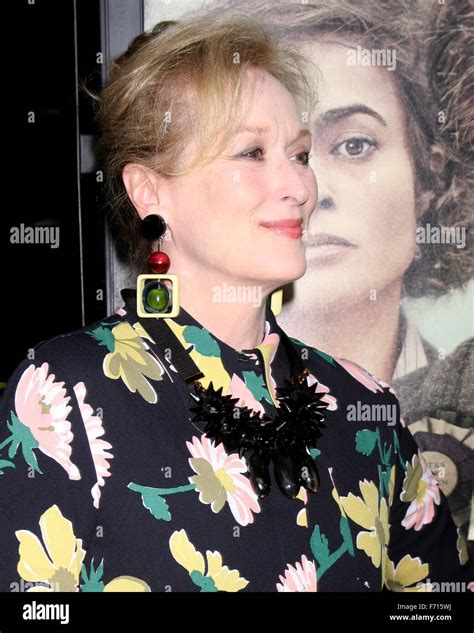 premiere of focus features suffragette arrivals featuring meryl streep where beverly