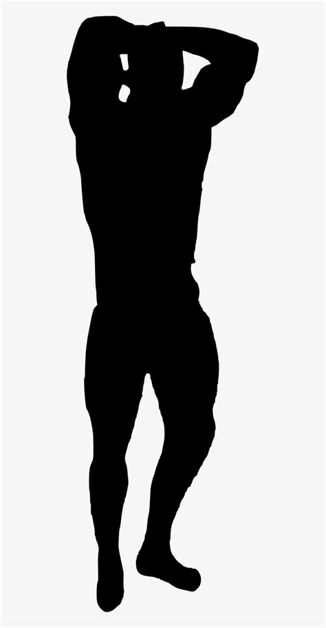 Muscle Man Silhouette