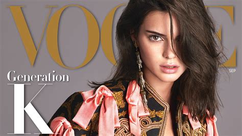 Kendall Jenner Lands Vogues September Cover