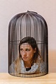 Woman inside cage stock photo containing cage and woman | People Images ...