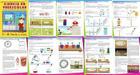 Ciencia En Preescolar Manual De Experimentos Del Profesor Educación