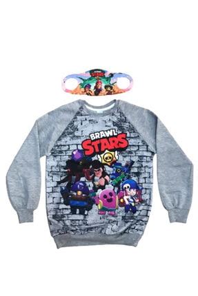 Yumuşak sweatshirt kumaştan, uzun kollu brawl stars leon baskı desenli, yakası ve kolları ribanalı, etek ucu düz kesim sweatshirt ürün i̇çeriği: BRAWL STARS Erkek Çocuk Brawl Stars Baskılı Sweatshirt ve ...