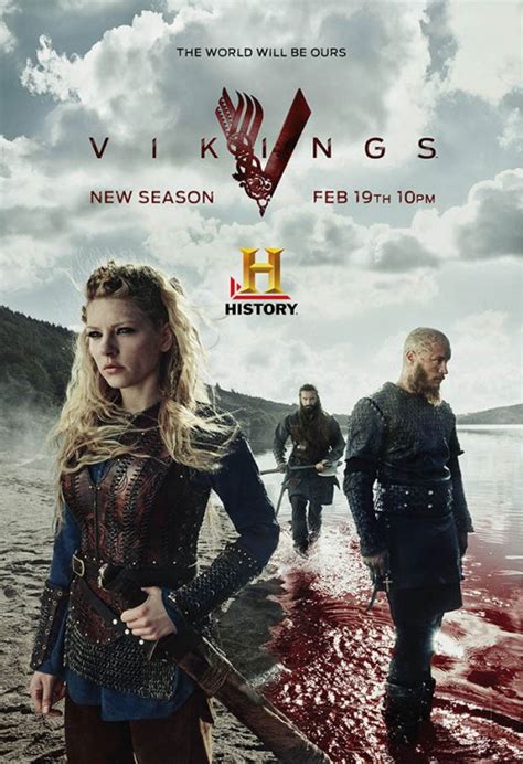 Vikings Season 3 Promotional Poster Vikings Tv Series Photo