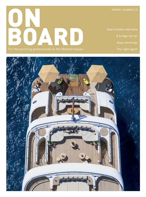 Onboard Magazine Springsummer 2020 By Plum Publications Issuu