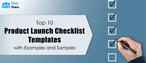 Top Product Launch Checklist Templates With Examples And Samples