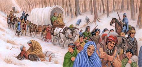 Trail Of Tears Painting Max D Standley The Best Picture Of Painting