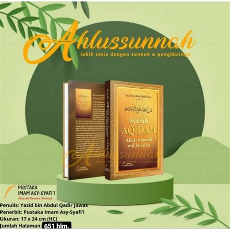 Jual Buku Syarah Aqidah Ahlus Sunnah Wal Jamaah Shopee Indonesia
