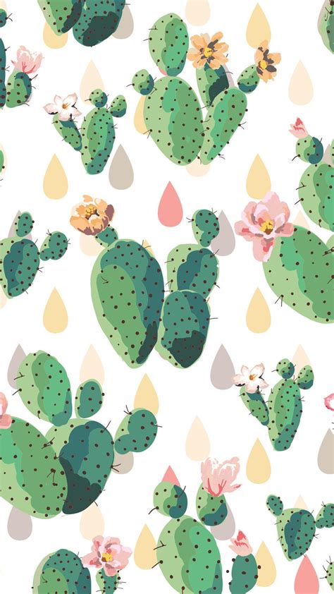 73 Cute Iphone Wallpaper Cactus Gambar Gratis Postsid