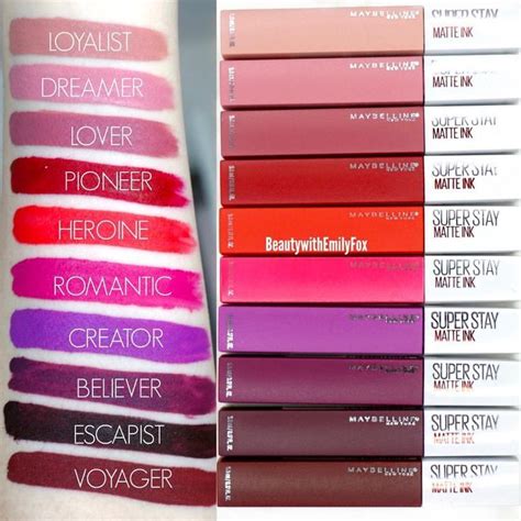 There is one thing that you need if you're getting your lip on this valentine's day, and it's a tube of maybelline superstay matte ink. 1,253 Likes, 46 Comments - Emily Fox (@beautywithemilyfox ...