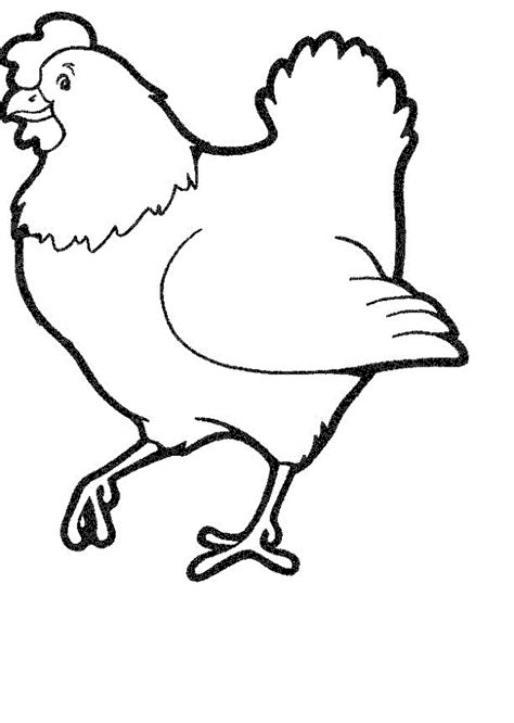 Download High Quality Chicken Clipart Black And White Transparent Png