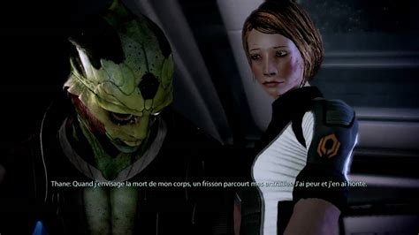 Mass Effect 2 Thane Romance Fr Youtube