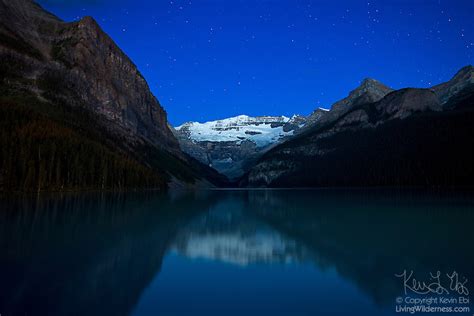 Lake Louise At Night Banff National Park Canada Living Wilderness