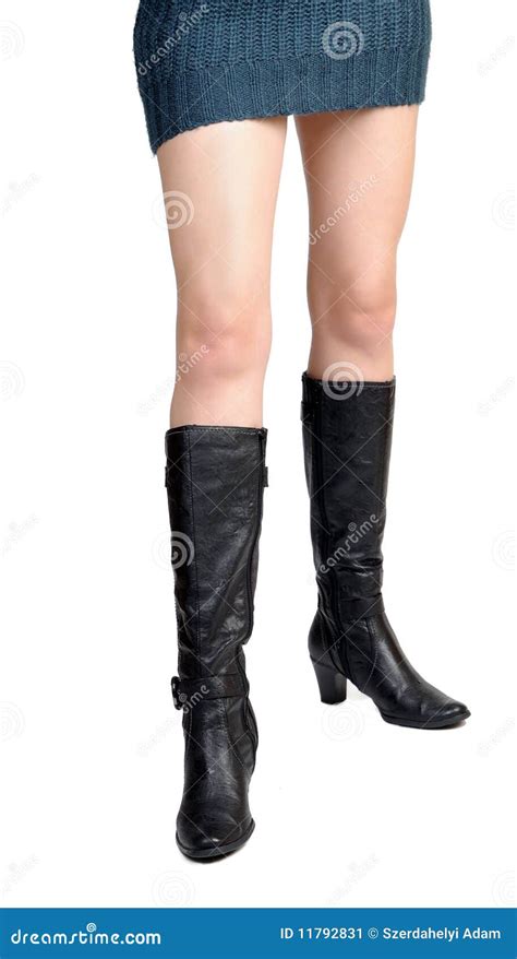 Boots With Human Legs Stock Image Image Of Elegance 11792831